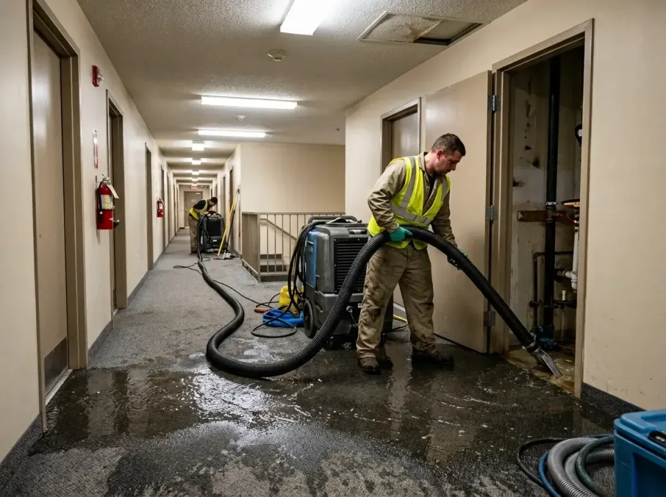 multi-unit-apartment-hallway-f-005 — frequently asked questions, Emergency Burst Pipe Water Extraction & Removal in La Habra…